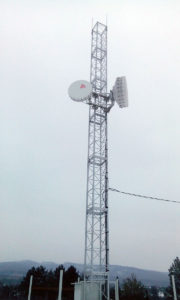 příhradový stožár, antenní stožár